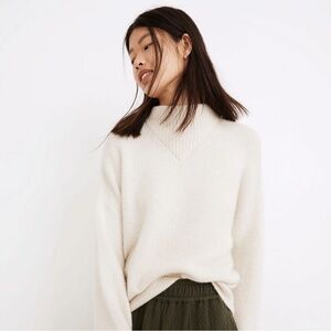 Madewell Dillon Mockneck Pullover Sweater